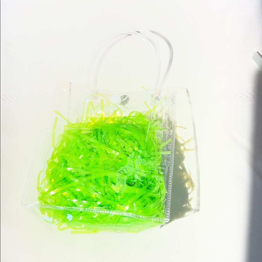 Transparent PVC Tote Bag Package of 20
